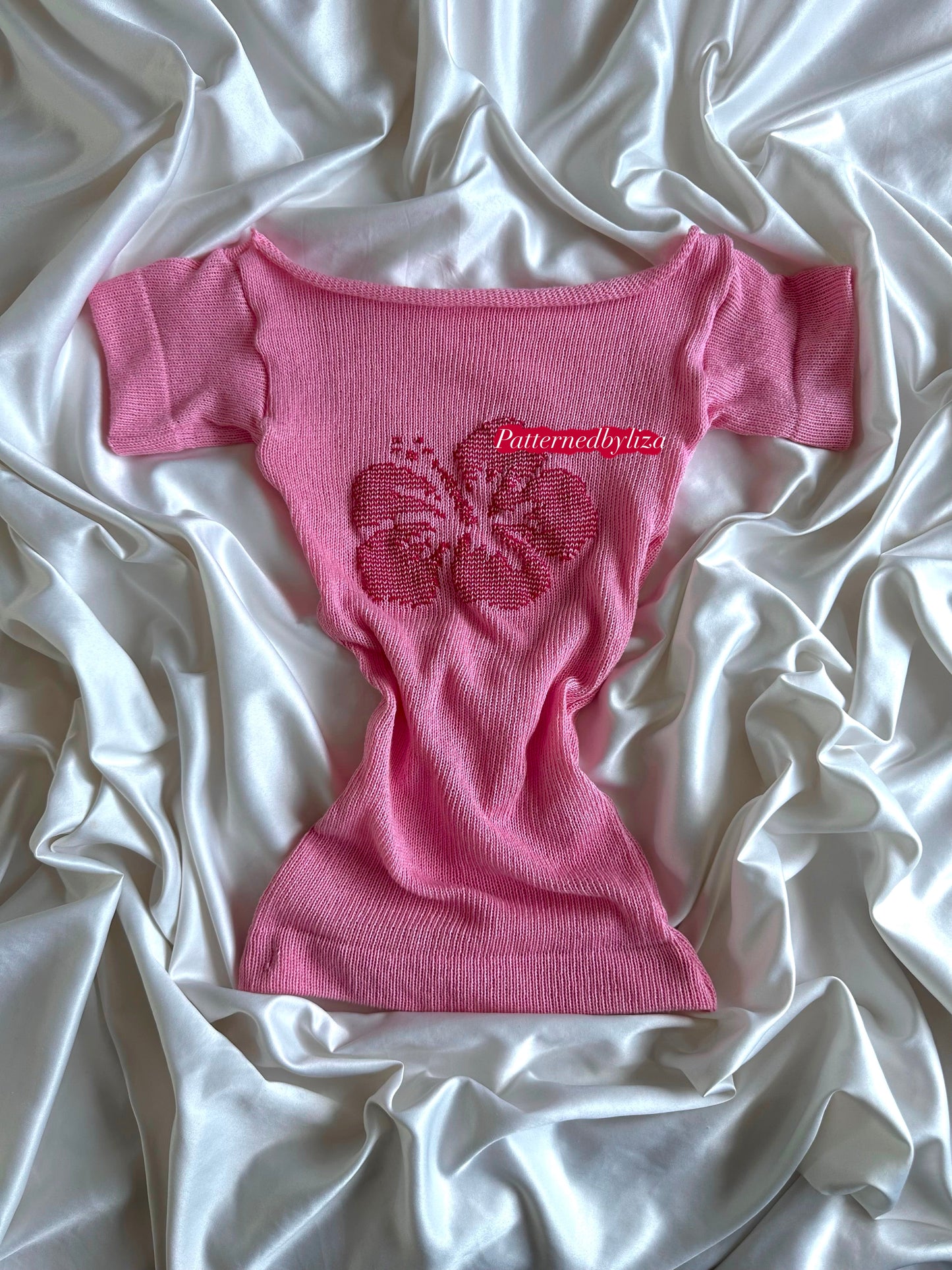 hibiscus knit top